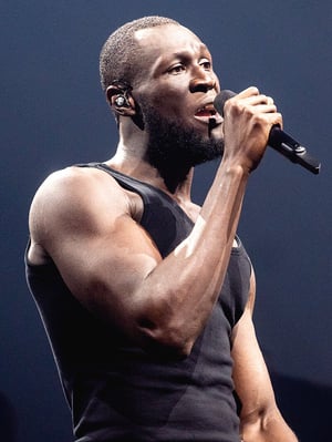 This is the Avatar Image for the Stormzy AI Voice and Text to Speech Generator